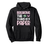 Breaking the Laws of Paper Origami Pullover Hoodie