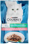 Gourmet Perle Erlesene Streifen Lot de 26 Paquets de Nourriture Humide pour Chat avec Truite 26 x 85 g