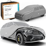 Walser Bâche de Voiture Anti-grêle Hybrid UV Protect SUV, Vainqueur du comparatif* Housse de Protection Anti-grêle imperméable et résistant aux UV, bâche Contre la grêle Taille M