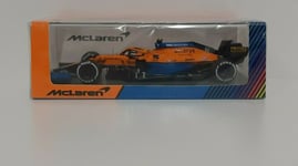 Modèle Auto F1 Die Cast Échelle 1:43 Spark Mclaren Mercedes L.Norris 2021 Pied