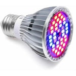 30W 40LED Élèvent La Lumière Ampoule - à Spectre Complet E27 led Eclairage horticole Plante Ampoule pour,7 Longueur d'Onde -Applicable à Les Plantes