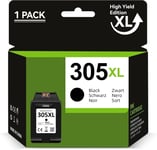 305Xl Cartouches D'Encre Remanufacturées Pour Hp 305,Hp 305 Noir Pour Hp Deskjet 2700 2710 2720 2724 Deskjet Plus 4100 4130 4120 4200 Envy 6000 6020 6032 60100 Envy Pro 6430 6420