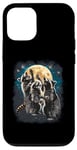 iPhone 14 Pro 3 Racoon Moon Howling Raccoon Head For Men Women Kid Racoon Case