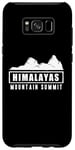 Coque pour Galaxy S8+ Himalaya Mountain Summit Adventure Randonnée Nature