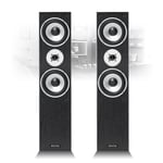 SHFT60B  HiFi Tower Floor Speakers (Black x2) Home Audio HiFi Sound System