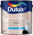 Dulux Matt Interior Walls & Ceilings Emulsion Paint 2.5L - Soft Stone