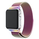 Apple Watch Series 4-6 44mm Armband Milanese Loop, Ombre