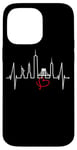 iPhone 14 Pro Max New York Skyline Heartbeat Statue Of Liberty I Love New York Case