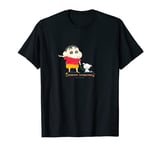 Crayon Shin-chan Shin-chan and Shiro Over there! T-Shirt