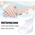 Mini sèche-ongles uv led 16 w 3 puces lumineuses 60 s lampe de séchage de vernis à ongles avec câble usb