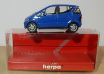 HERPA HO 1/87 MERCEDES-BENZ A-KLASSE toit ouvrant bleu clair #022385 in box