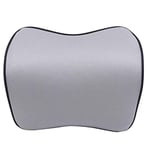 Appuie-tête De Cou Adapté À La Plupart Des Voitures | Couvre-appuie En Mousse À Mémoire De Mousse | Coussin De Support De Voiture En Fibre D'homme | Accessoires Intérieurs De Voiture ( Warna : Gray )