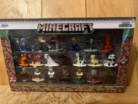 Minecraft Nano Metalfigs set of 20 collectible figures New (F01)