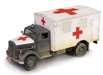 FORCES OF VALOR, OPEL-BLITZ 3.6-6700A KFZ.305 World War II Ambulance White an...