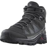 Salomon Quest Rove Gore-Tex Chaussures Imperméables d'extérieur pour Homme, Design spécial grande randonnée, Protection outdoor, Fiabilité et performance, Black, 48