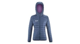 Doudoune femme millet fitz roy warm hoodie bleu