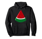 Palestine Watermelon Palestinian Flag Palestine Keffiyeh Pullover Hoodie