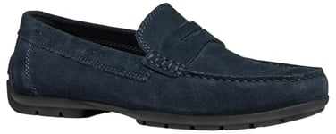 Geox Men's u Moner w 2fit d Moccasin, Navy, 6 UK