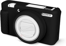 Étui ZV-1F, étui de protection en silicone souple pour appareil photo Sony ZV1F/ZV-1M2/ZV-1 Mark II Vlog, étui léger ZV1F ¿ Noir.[G152]