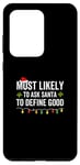 Coque pour Galaxy S20 Ultra Plus susceptible de demander au Père Noël de définir de bonnes vacances de Noël