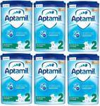 APTAMIL - 2 Follow On Milk - 6 to 12 Months - 800g (Pack of 6)