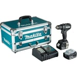 Perceuse visseuse 18V Black Edition (2x5.0 Ah) en coffret alu - MAKITA DDF485TX2B