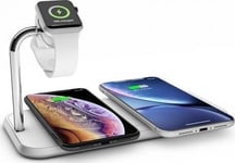 ZENS Aluminium Dual Wireless Charger + W