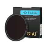 GiAi-Filtre ND pour appareil photo DSLR,objectif d'appareil photo avec revêtement de caractéristique,volontaire 1000,melon al,37mm-95mm - Type 49mm