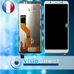 Vitre Tactile + Ecran LCD pour telephone portable Wiko Y60 5.45" Blanc