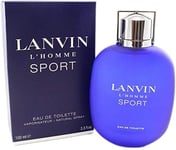 Perfume Lanvin L'Homme Sport Eau de Toilette 100ml Spray Men (With Packaging)