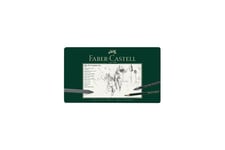 Faber-Castell PITT GRAPHITE - pencil, crayon and paint brush set - 2B, 2H, 3B, 4B, 6B, 8B, 9B, B, HB