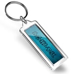 Ashley Name Blue Ocean Keyring   #114510