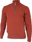 Ivanhoe Men's Moritz Half Zip Red Clay, L