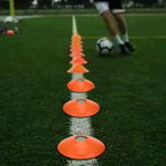 Hot 10 Pcs Practical Mini Field Cone Discs Marker Soccer Football Sport Speed Tr