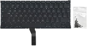 Clavier britannique avec vis de remplacement QWERTY pour MacBook Air 13"" A1369 A1466 Clavier britannique 2011 2012 2013 2014 2015 2016 2017