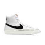 Nike Sneaker Blazer Mid '77 - Hvit/Sort Dame Sneakers unisex