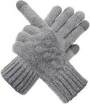 Gants Hiver Homme, Gant Chauffant Thermique Gants à Écran Tactile avec Une Doublure en Polaire Fine pour Sport Course à Pied Ski Velo Snowboard.[G83]