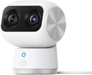 Indoor Cam S350 Caméra de sécurité intérieure 4K UHD avec Zoom 8 x et PTZ à 360 °, idéale pour Moniteur de bébé/Appareil Photo pour Animaux domestiques/Chiens/sécurité à Domicile, IA.[G1788]