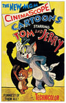Artopweb Tom and Jerry Panneaux Decoratifs, MDF, Multicolore, 25x40 Cm