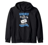 Somebody Else Can Deliver The Mail Funny Retired Postman Zip Hoodie