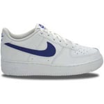 Baskets basses enfant Nike  Air Force 1 Leather White Hyper Royal