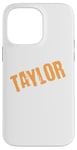 Coque pour iPhone 14 Pro Max Taylor Orange fluo