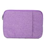 Sacoche pour ordinateur portable adaptée pour macbook Huawei Lenovo 12/13 pouces tablette liner bag housse de protection en néoprene - violet - 13 pouces large (avec main) Remarques : lot minimum de 100 ensembles