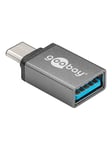 Pro USB-C 3.1 - USB-A - adapter - grey