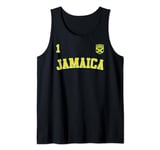 TEAM JAMAICA Jersey 1 Jamaican Flag Sports Clothing Matching Tank Top