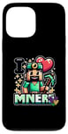 iPhone 13 Pro Max I heart Miners - I love Miners for valentines day him & her Case