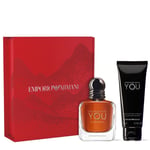 Emporio Armani Stronger With You Intensely Gift Set 50ml EDP & 75ml Shower Gel