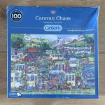 GIBSON 1000 Piece Jigsaw Puzzle - Caravan Chaos G6258 ***READ DESCRIPTION***