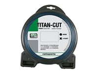 Ratioparts Fil en Nylon 3 mm Coupe Titan-Cut 56 m de Fil Rond pour Tondeuse Gris