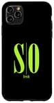 Coque pour iPhone 11 Pro Max Vert SO Fresh Green Graphic